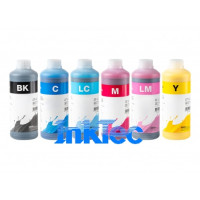 Комплект чорнил InkTec E0017 для Epson 6 по 1000мл