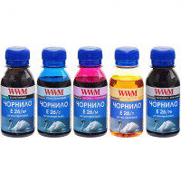 Комплект чорнил WWM Epson XP-600, XP-605, XP-700, XP-800 (5х100мл) Комплект чорнил WWM Epson XP-600, XP-605, XP-700, XP-800 (5х100мл)